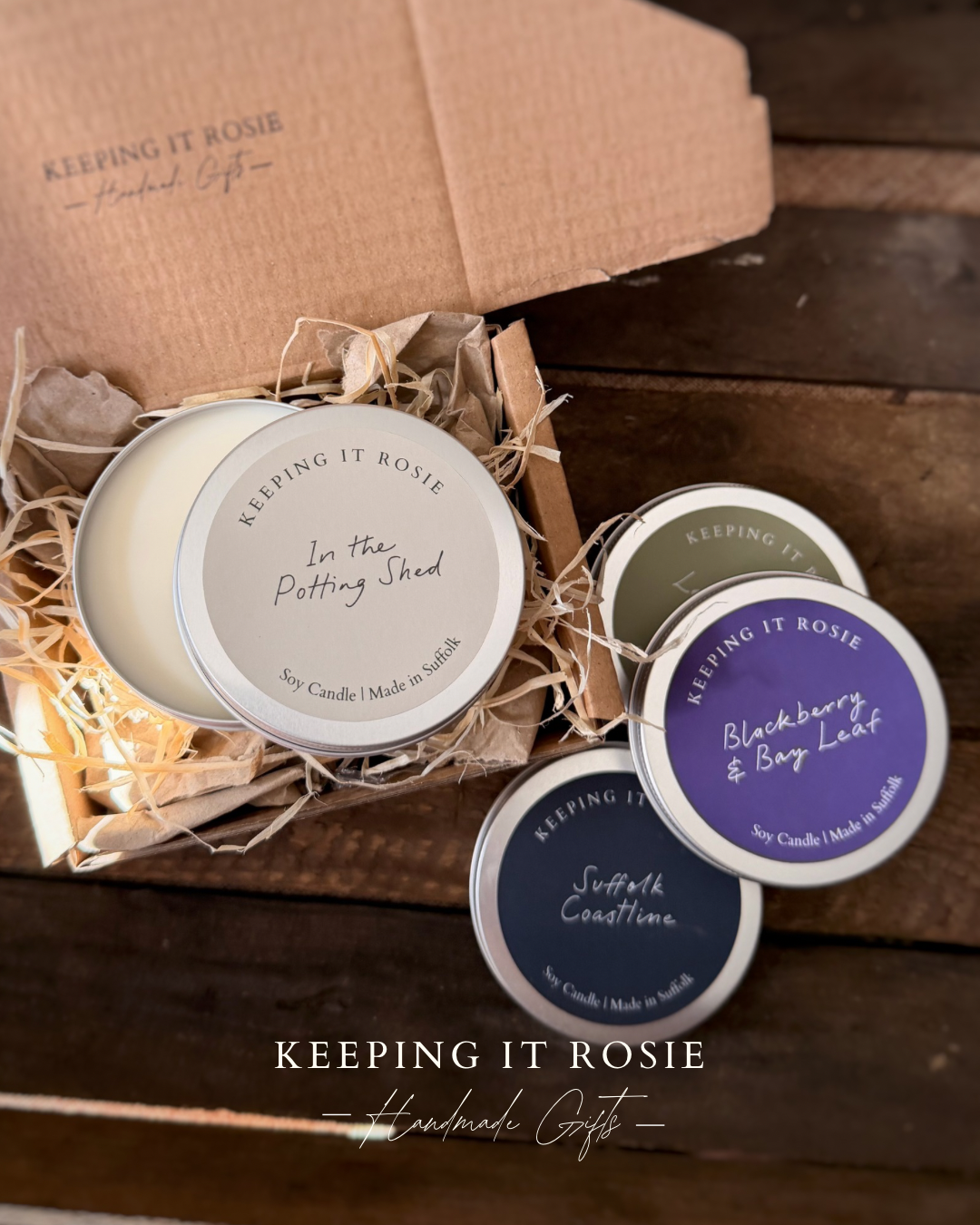 Travel Tin Gift Set | Candle sampler box