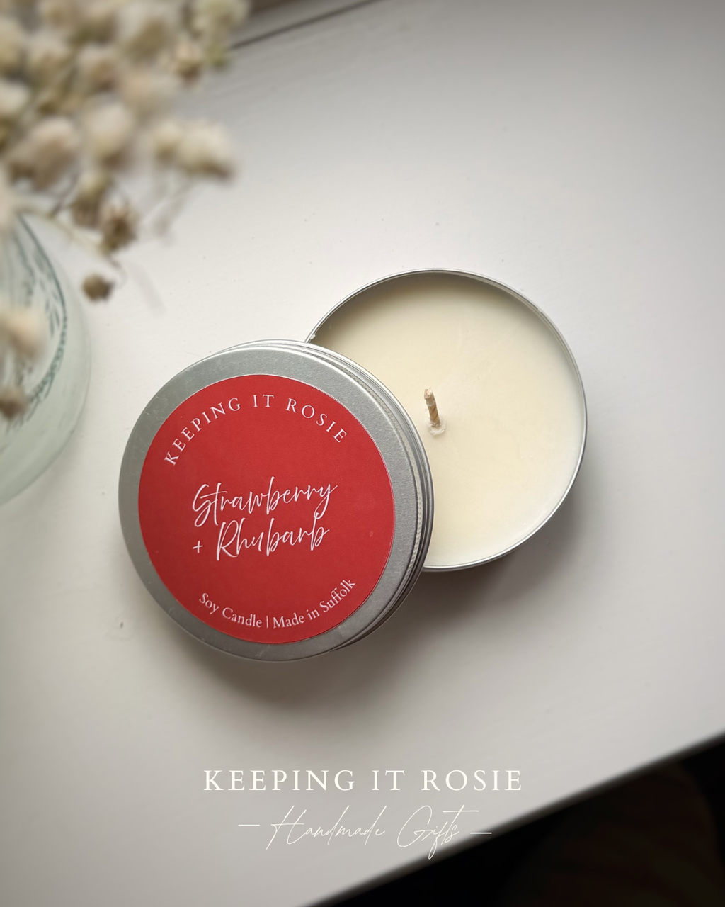 Strawberry & Rhubarb Candles & Melts