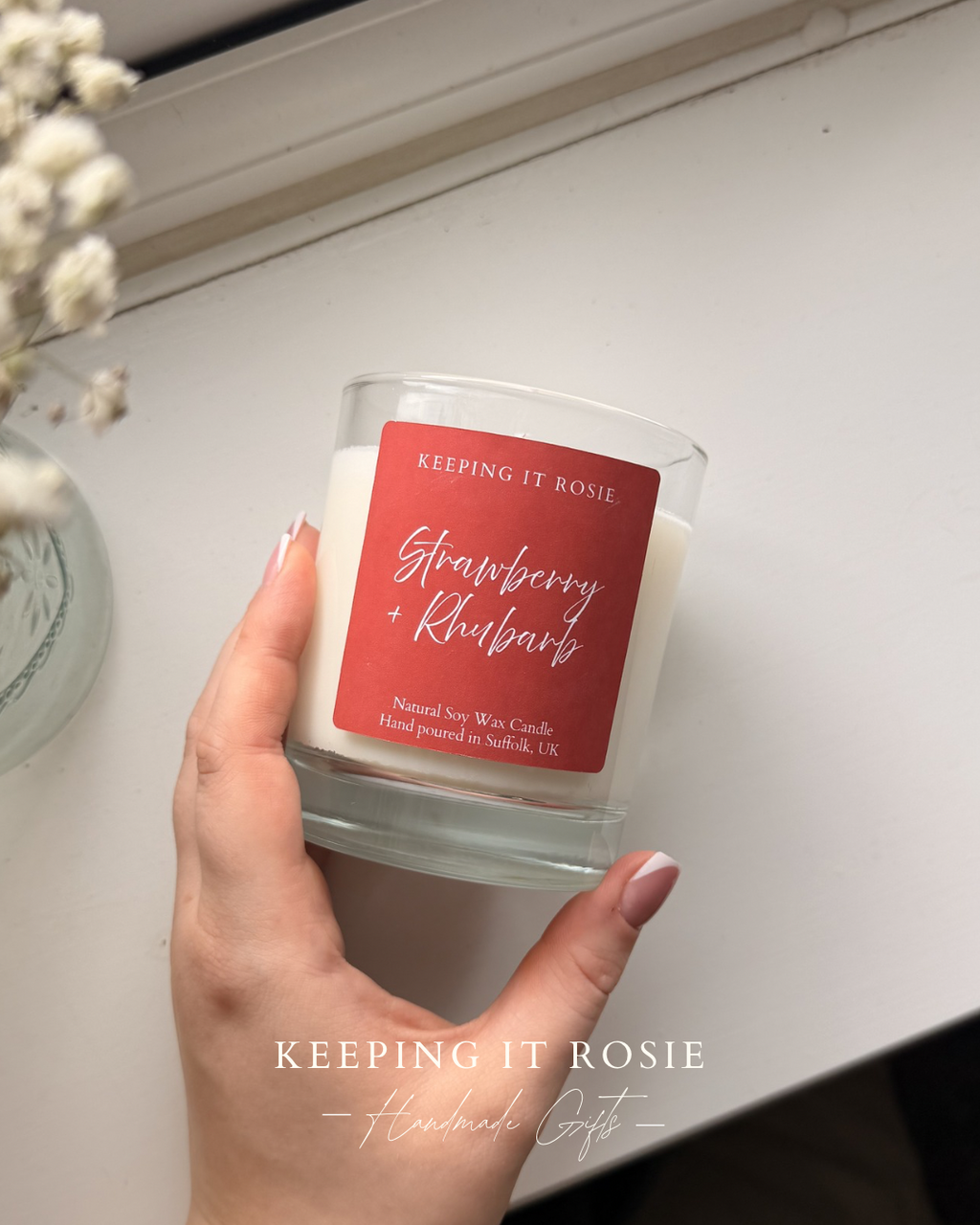 Strawberry & Rhubarb Candles & Melts