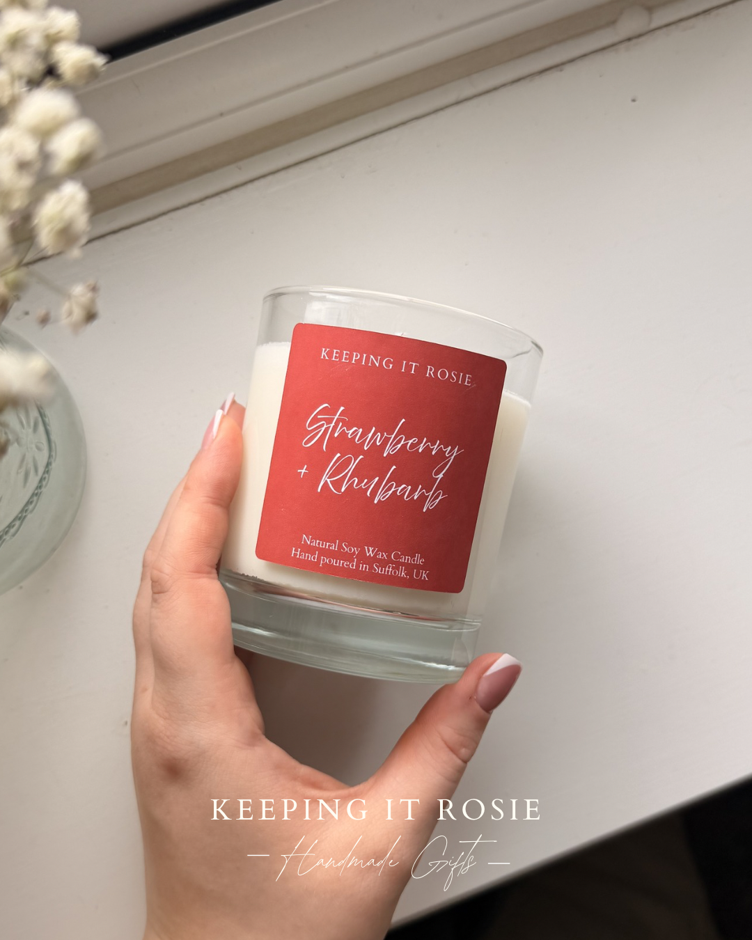 Strawberry & Rhubarb Candles & Melts