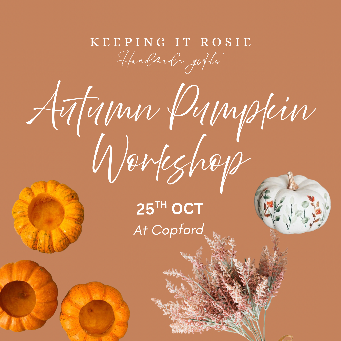 Pumpkin Autumn Workshop | 25th Oct
