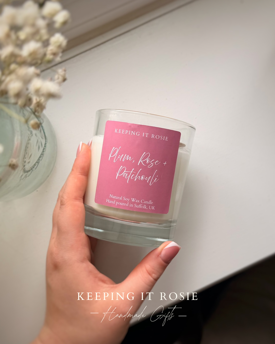 Plum, Rose & Patchouli Candles & Wax Melts