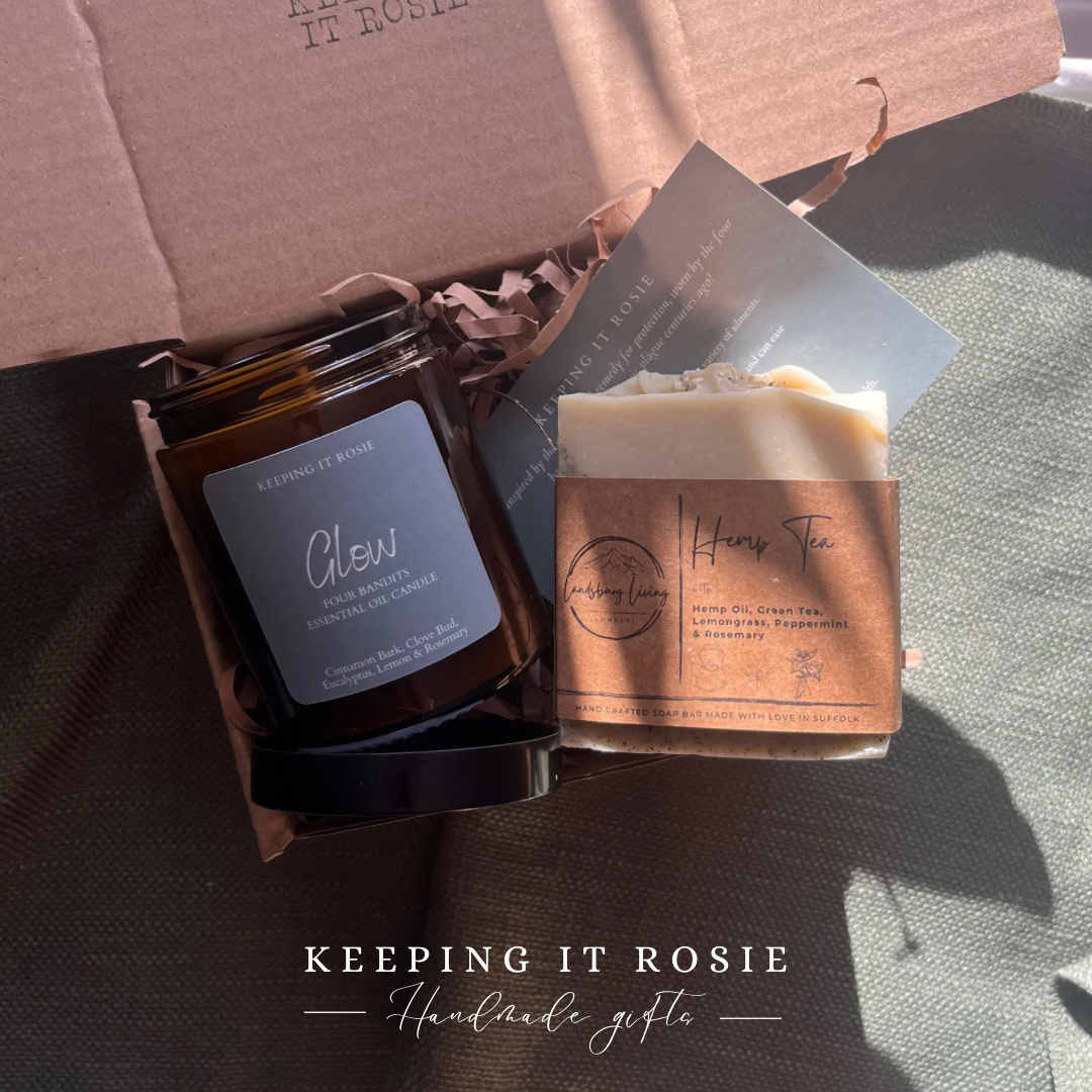 Soap Bar and Wellness Candle Gift Set