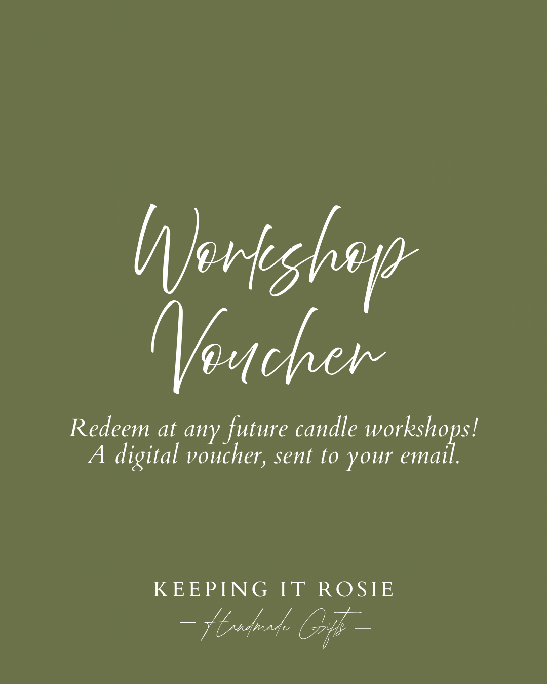 Workshop Voucher