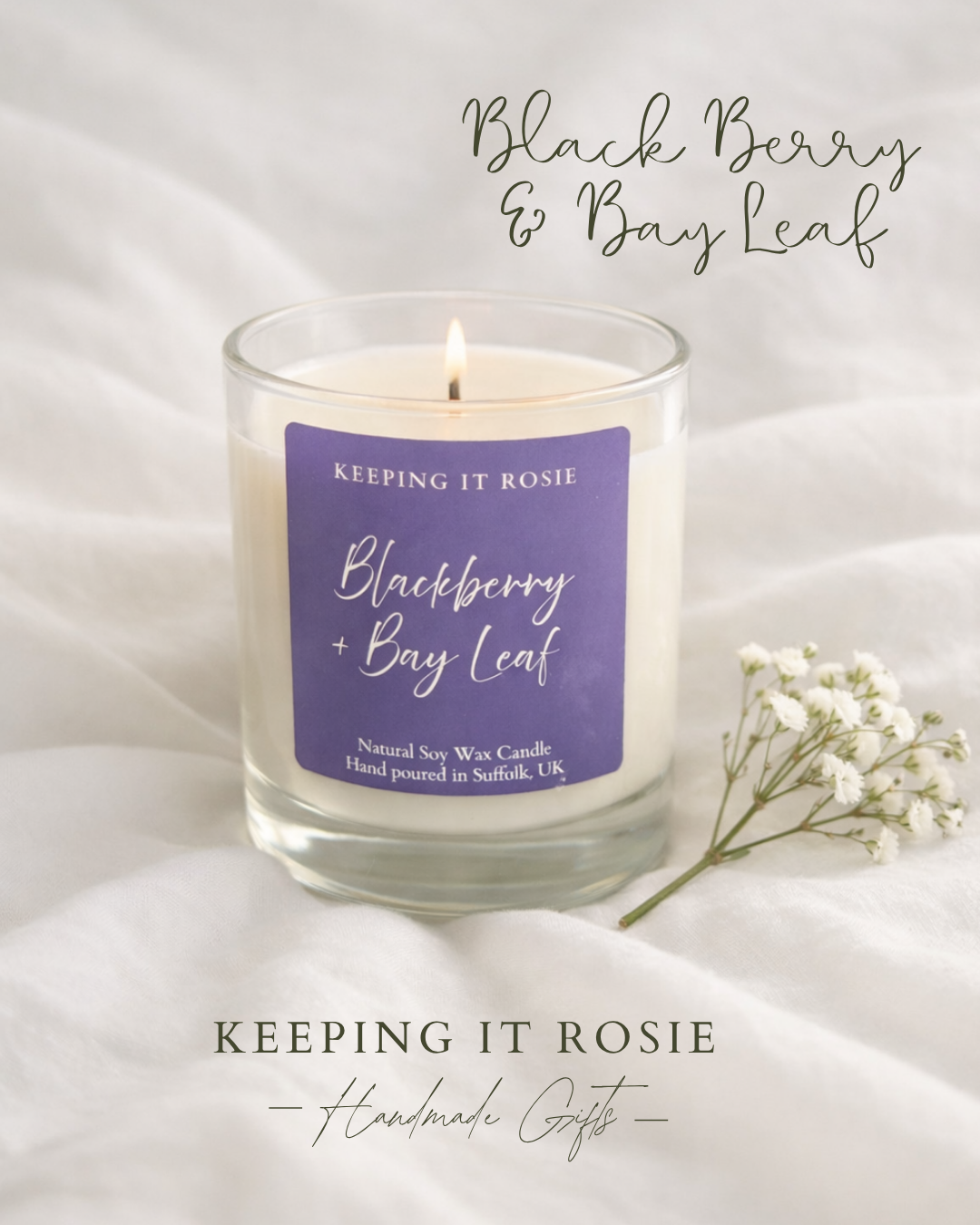Blackberry & Bay Leaf Candles & Wax Melts