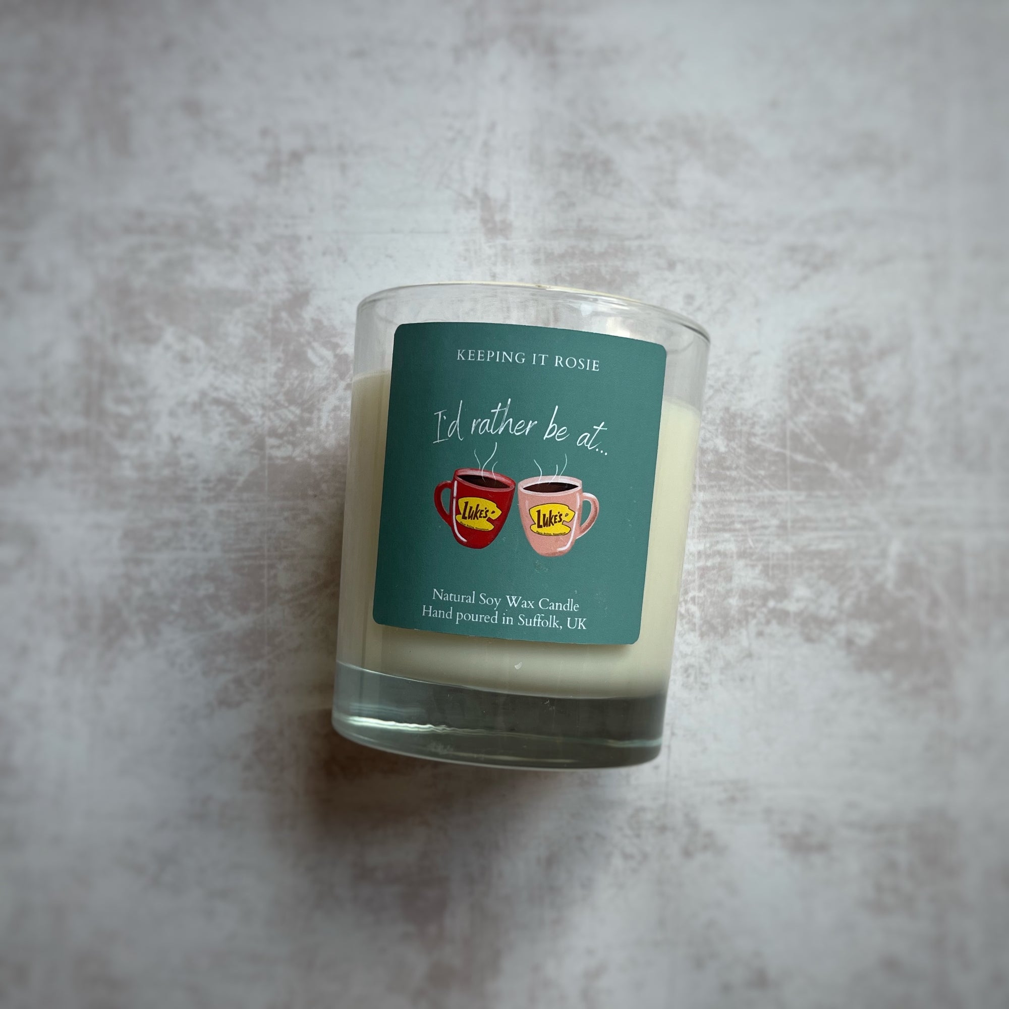 I’d rather be at Luke’s Gilmore Girls inspired Candle