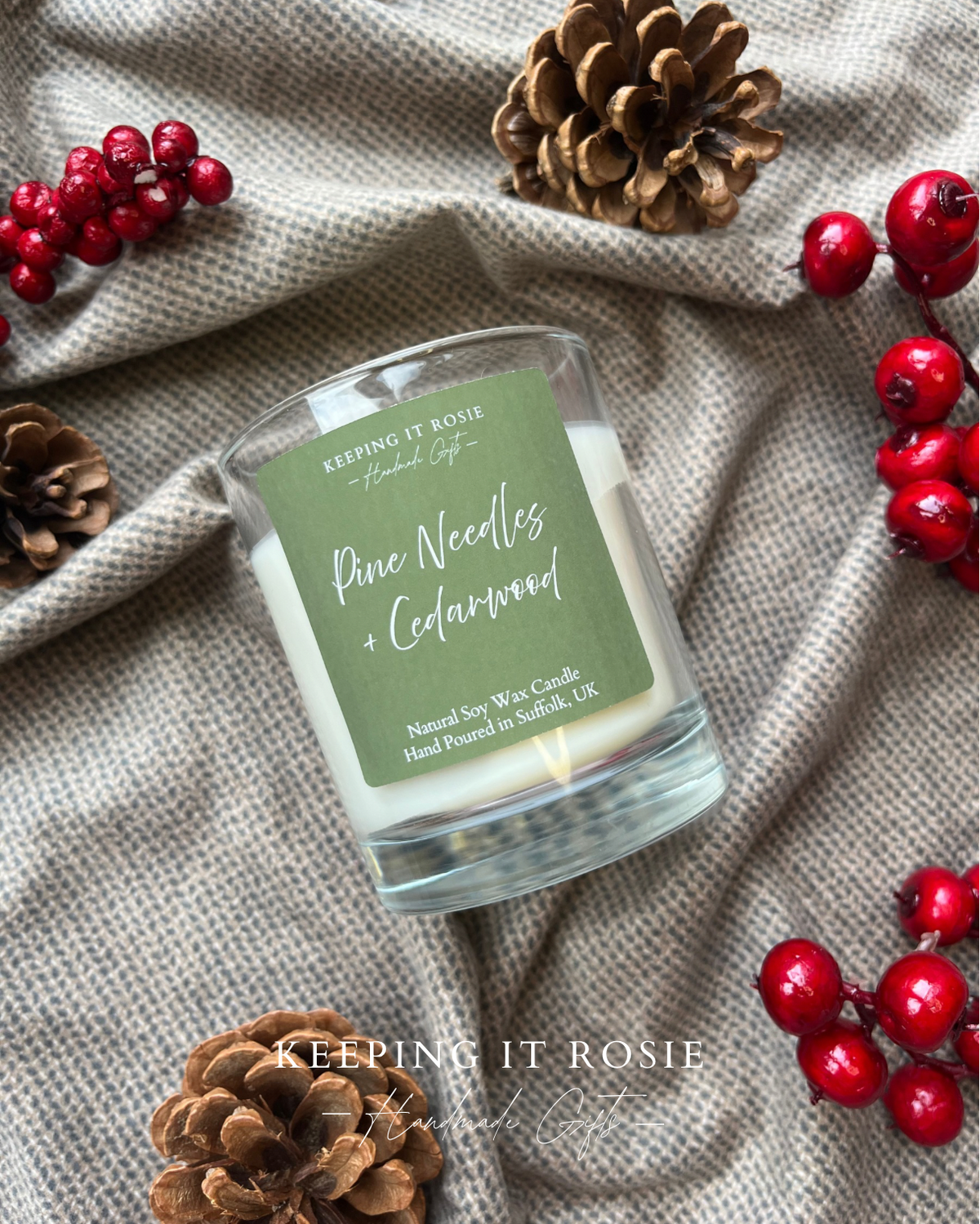 Pine Needles & Cedarwood Signature Candles