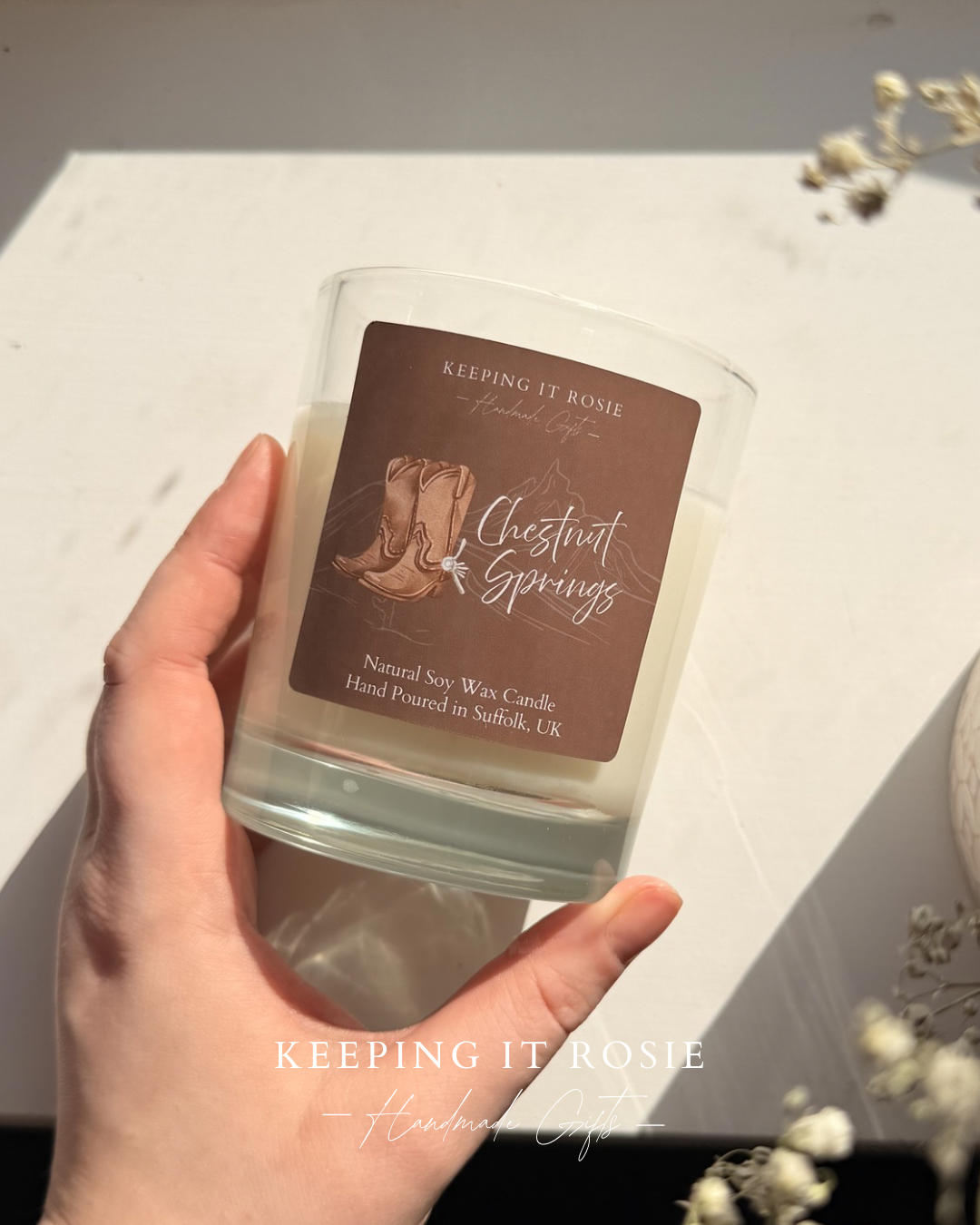 Chestnut Springs | Book Inspired Candle