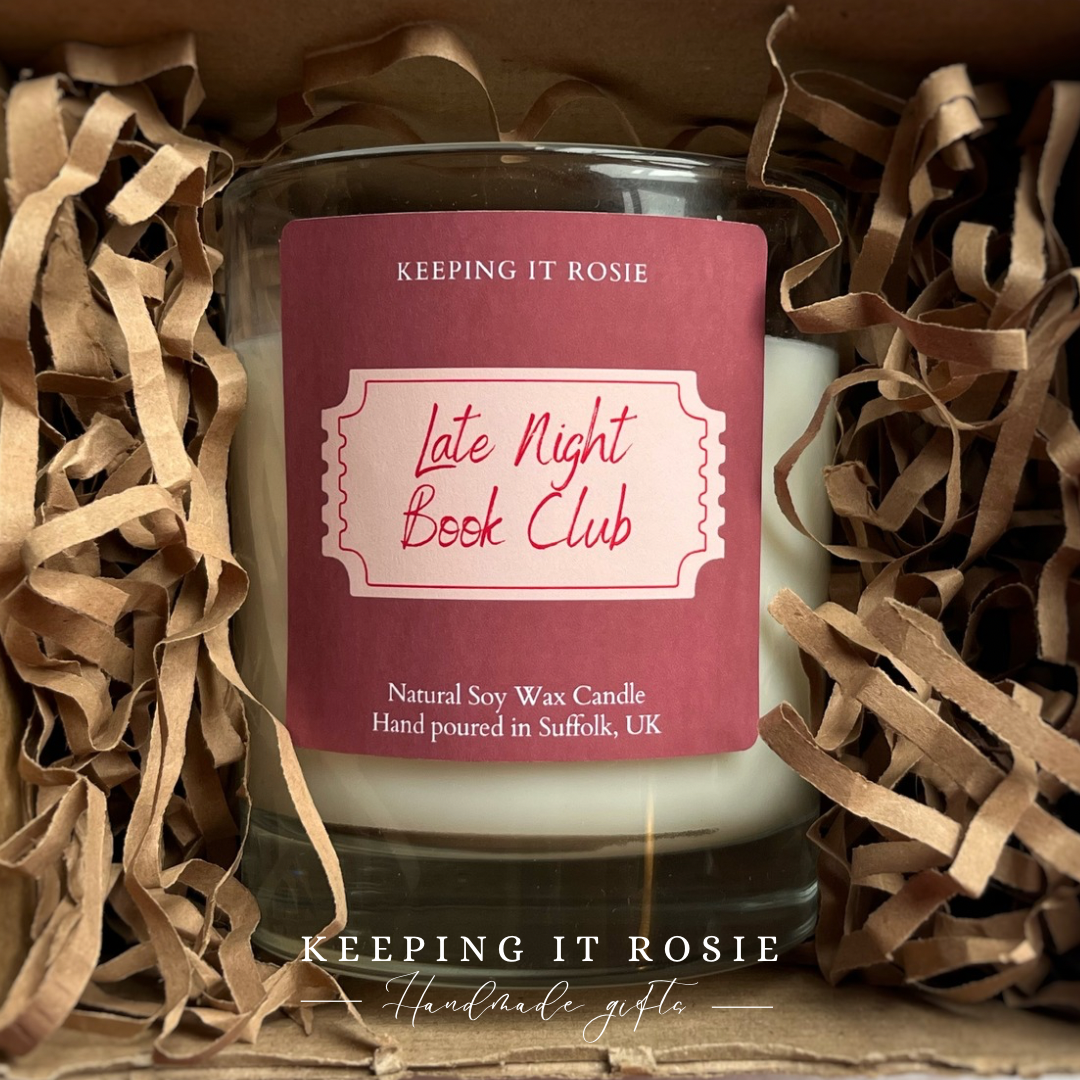 Late Night Book Club Candle