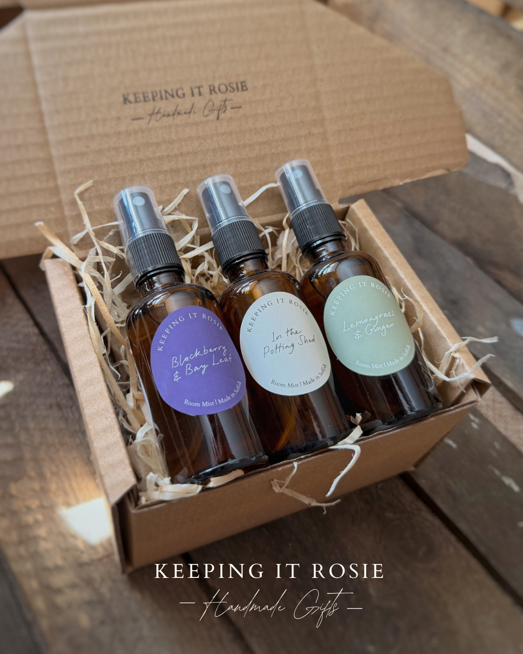 Room Mist Trio Gift Set | Fragrance Sampler box