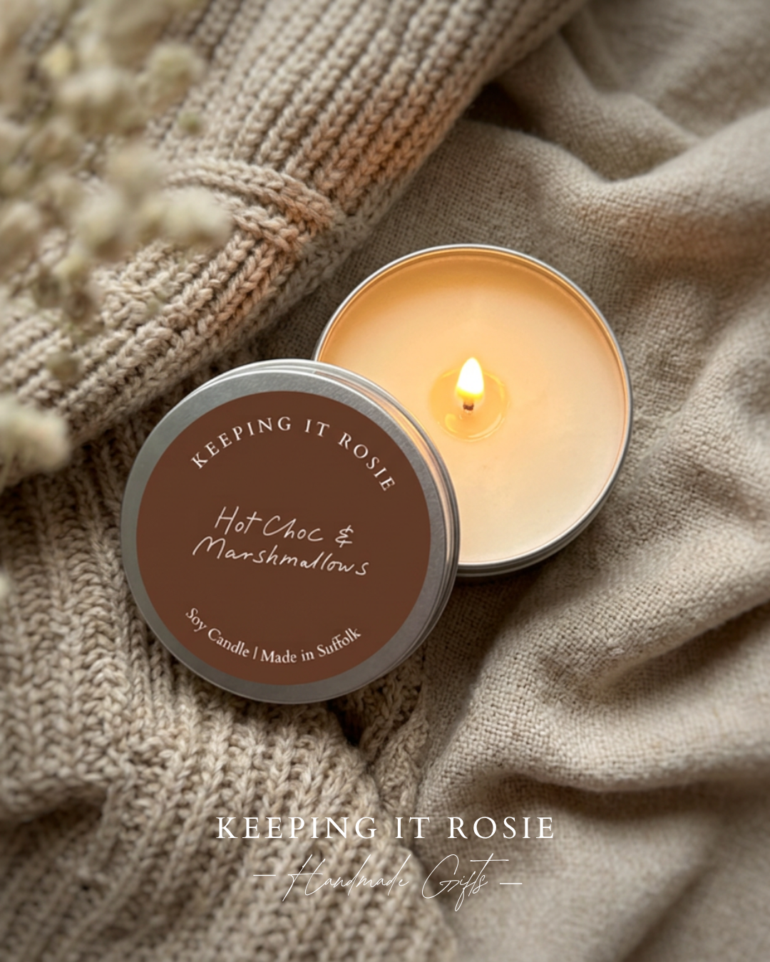 Hot Chocolate & Marshmallows Limited Edition Candles