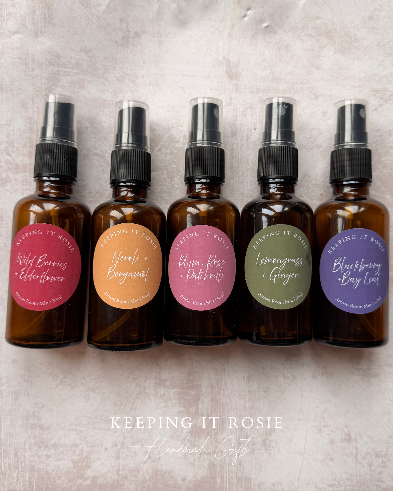 Artisan Room Mist Gift Set x5