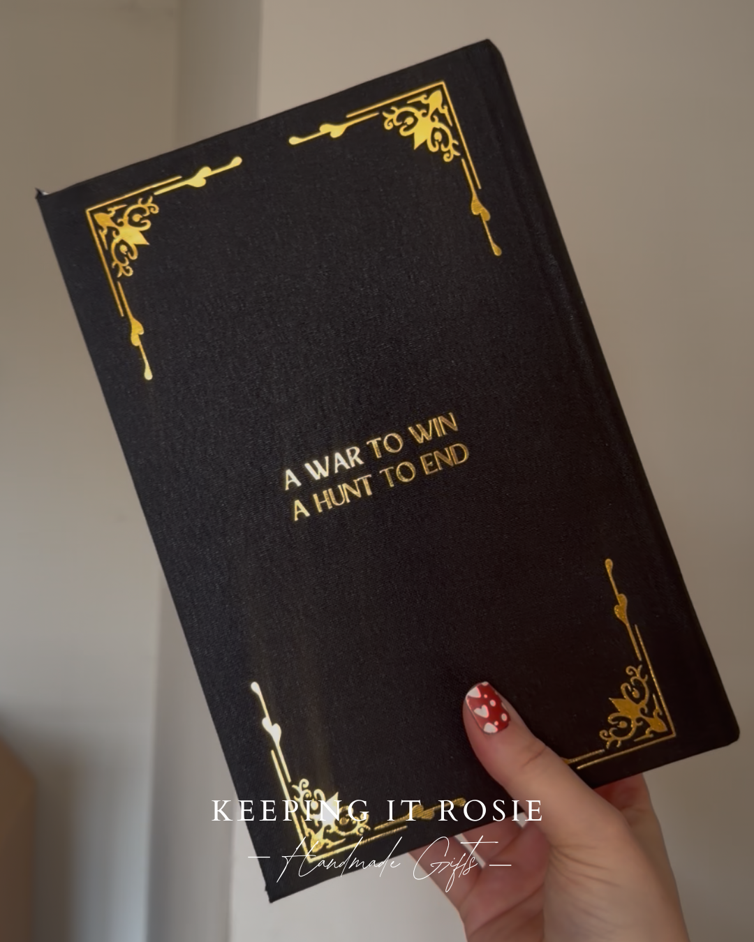 Crimson Moth duology handmade rebind set