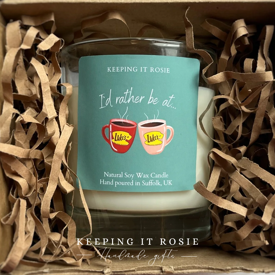 I’d rather be at Luke’s Gilmore Girls inspired Candle