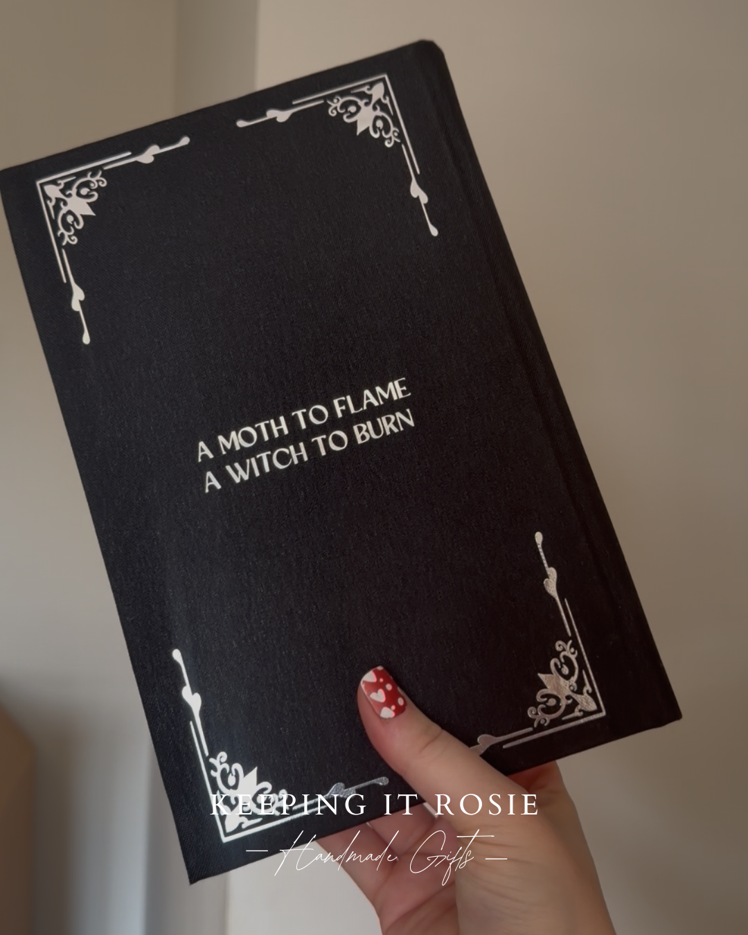 Crimson Moth duology handmade rebind set