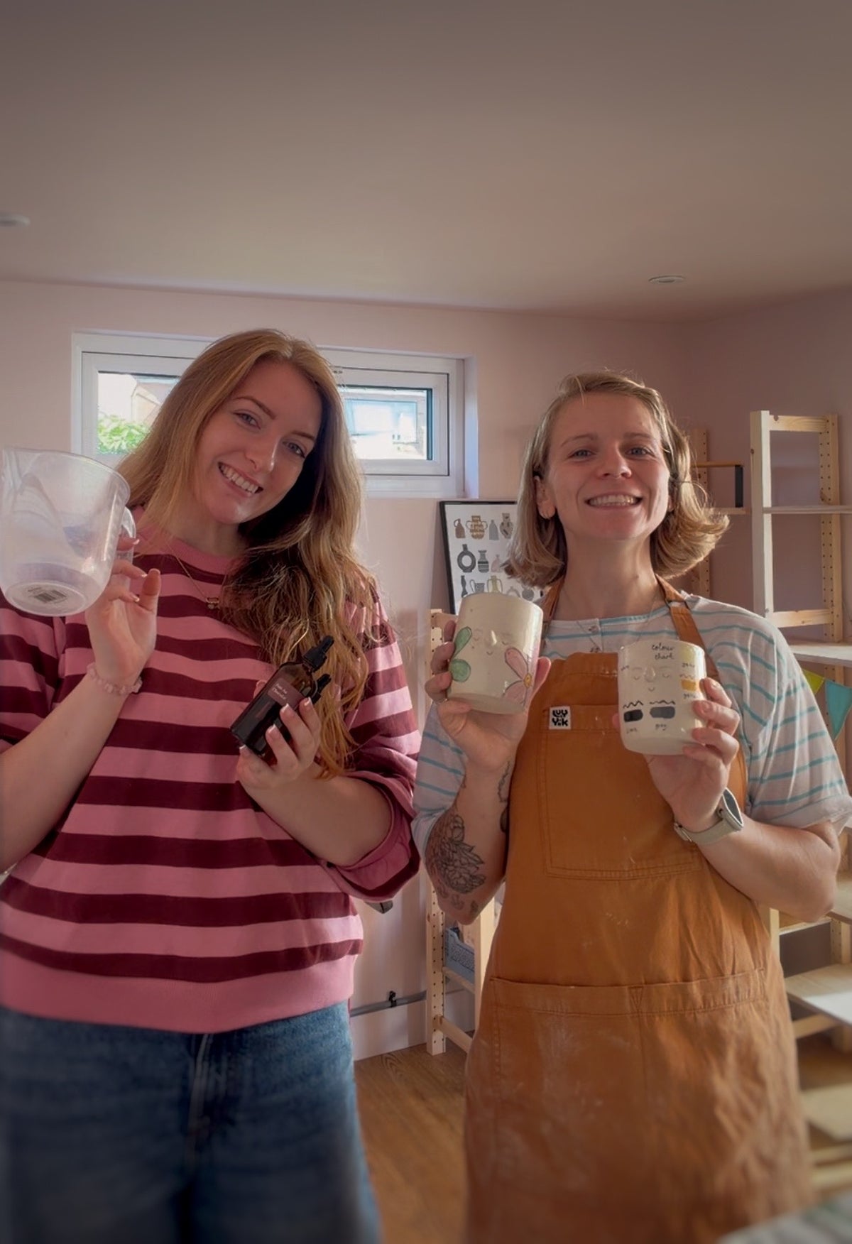 Paint & Pour Workshop | Keeping it Rosie x Croucher.li | Love Local Copford