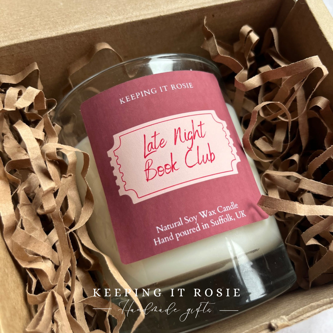 Late Night Book Club Candle