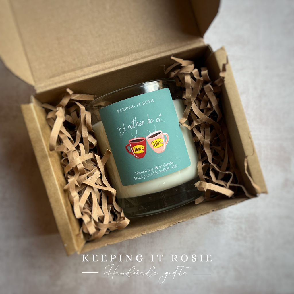 I’d rather be at Luke’s Gilmore Girls inspired Candle