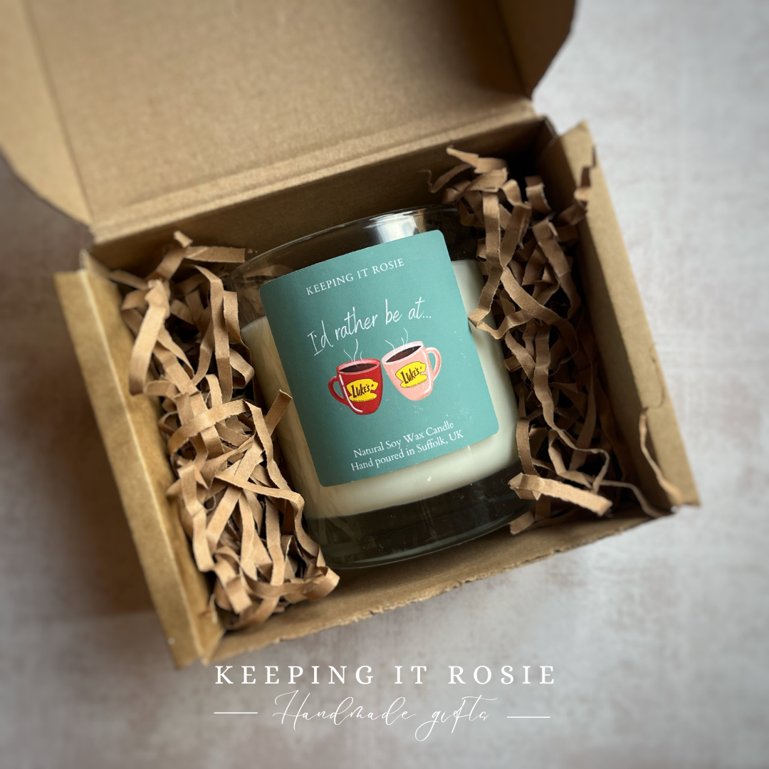 I’d rather be at Luke’s Gilmore Girls inspired Candle