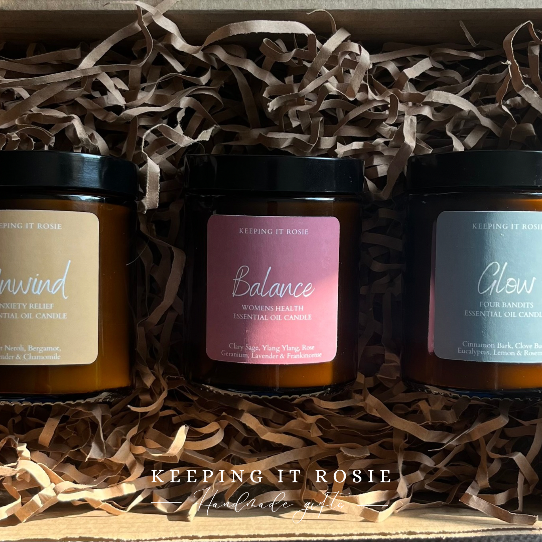 Essential Oil Wellness Candle Collection