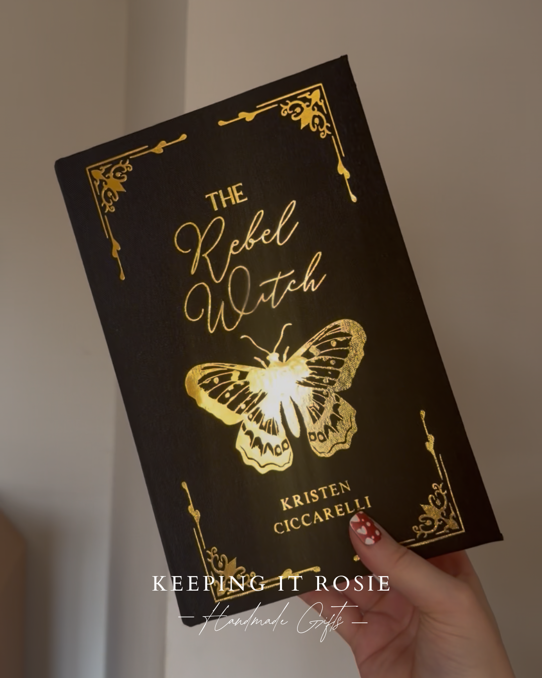 Crimson Moth duology handmade rebind set