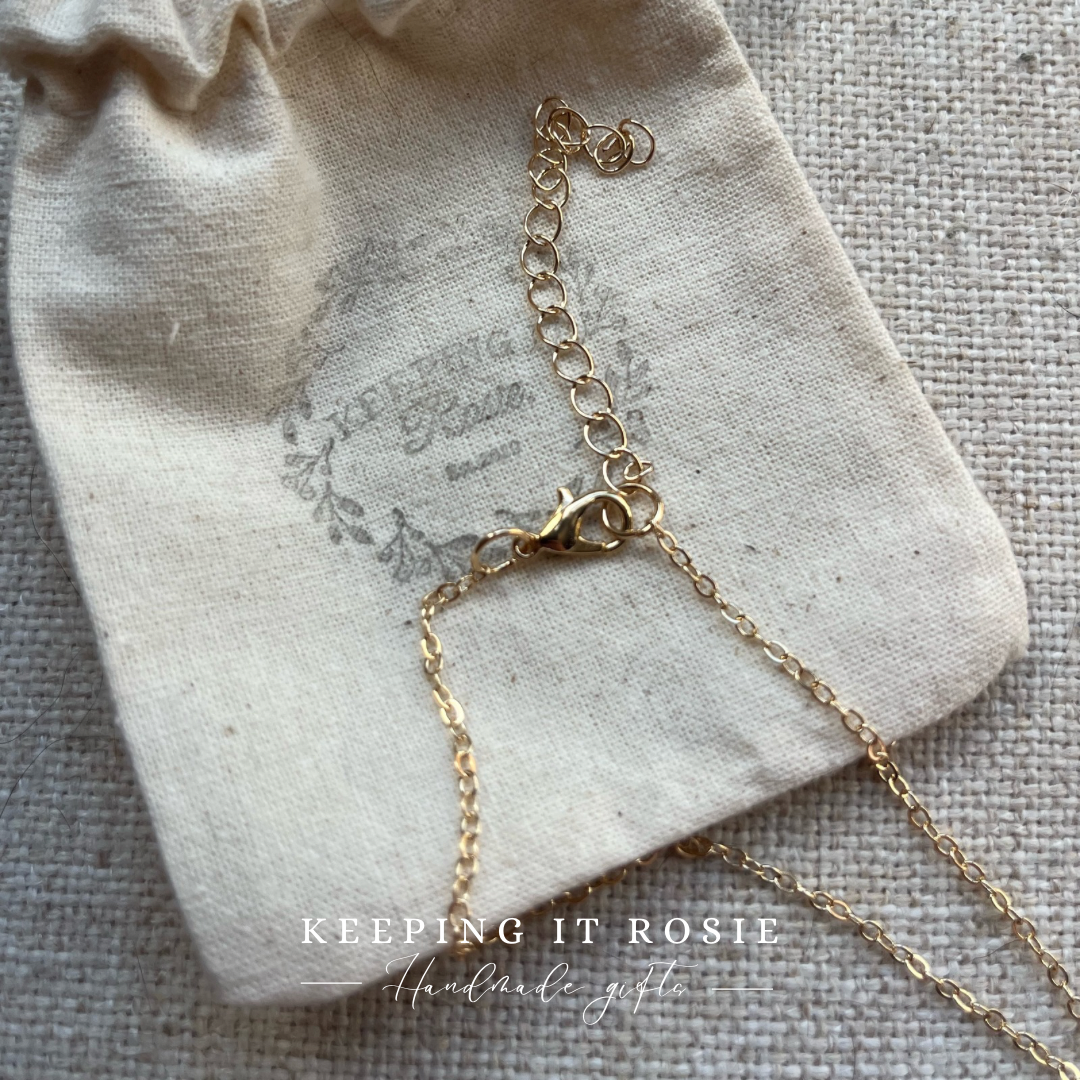 Gold Plated Pearl Necklace