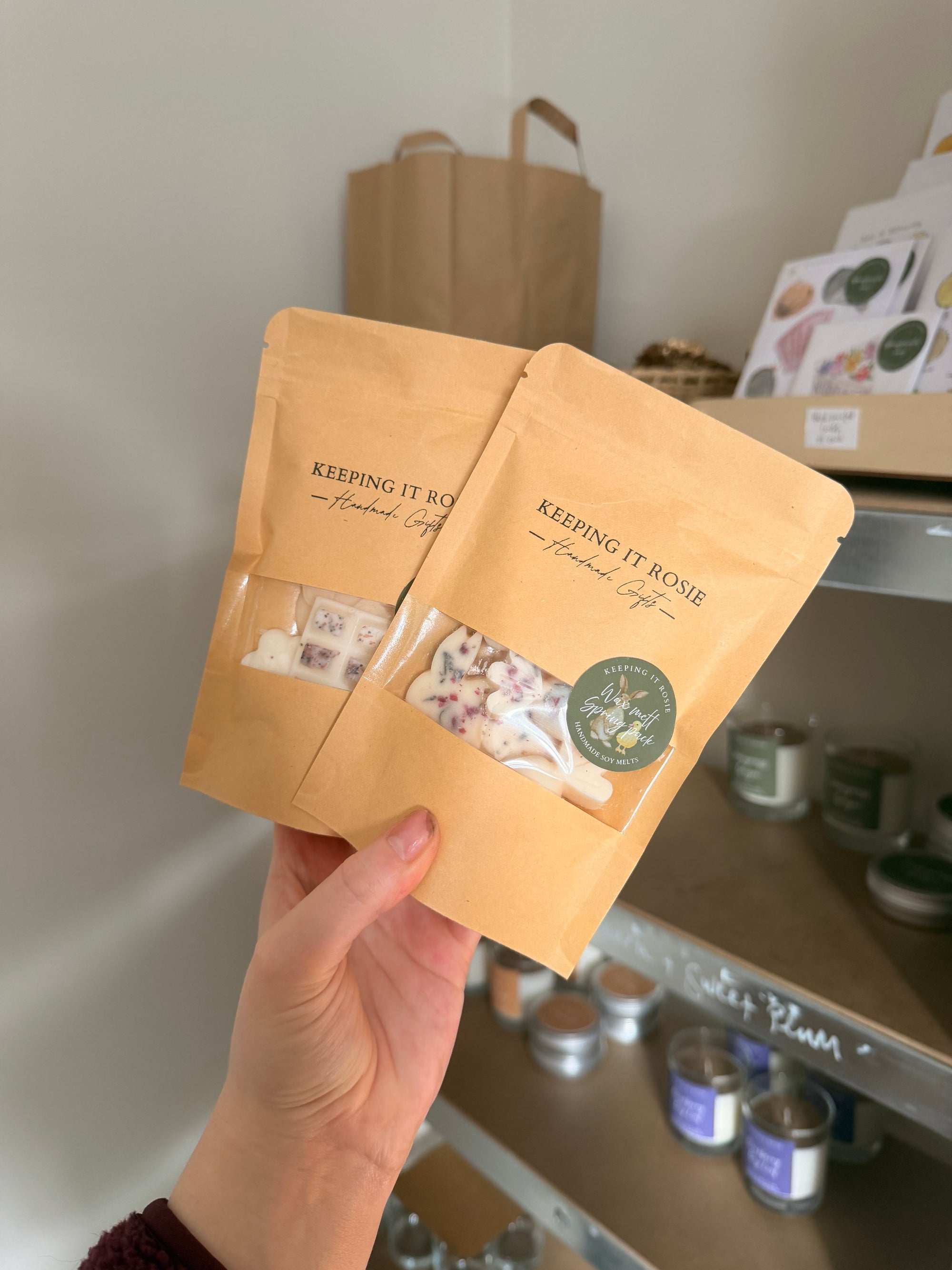 Spring Wax Melt Mix Bunny Bags