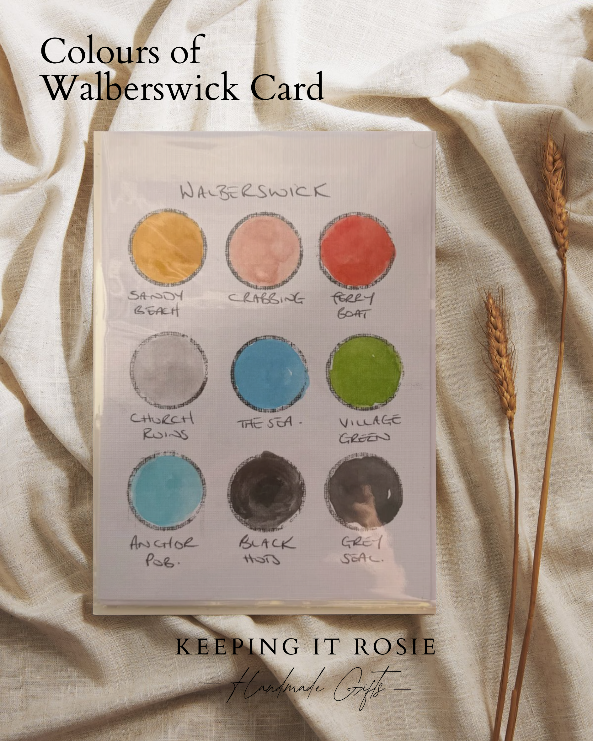 Colours of Walberswick | Hand painted Cards