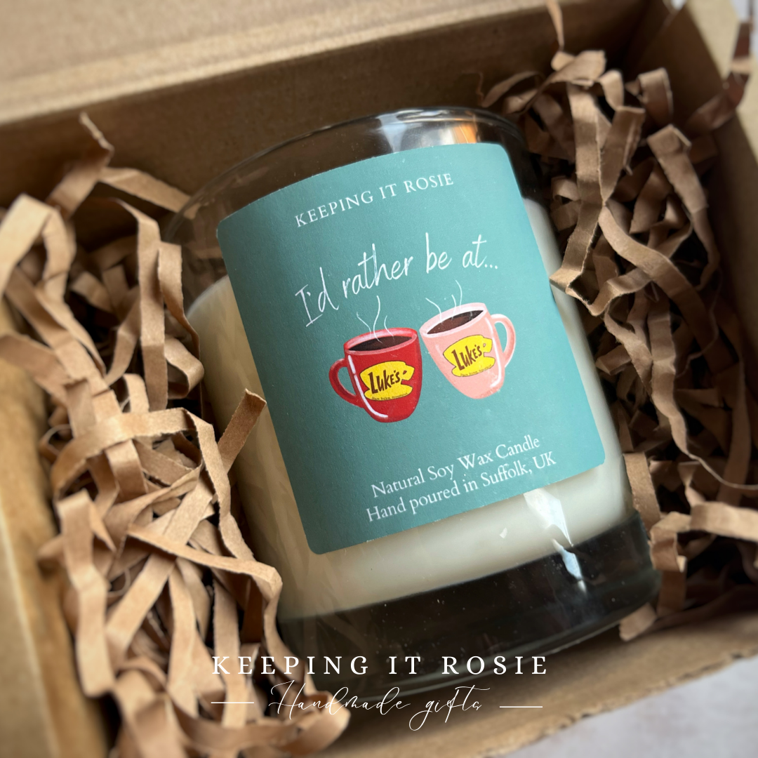 I’d rather be at Luke’s Gilmore Girls inspired Candle