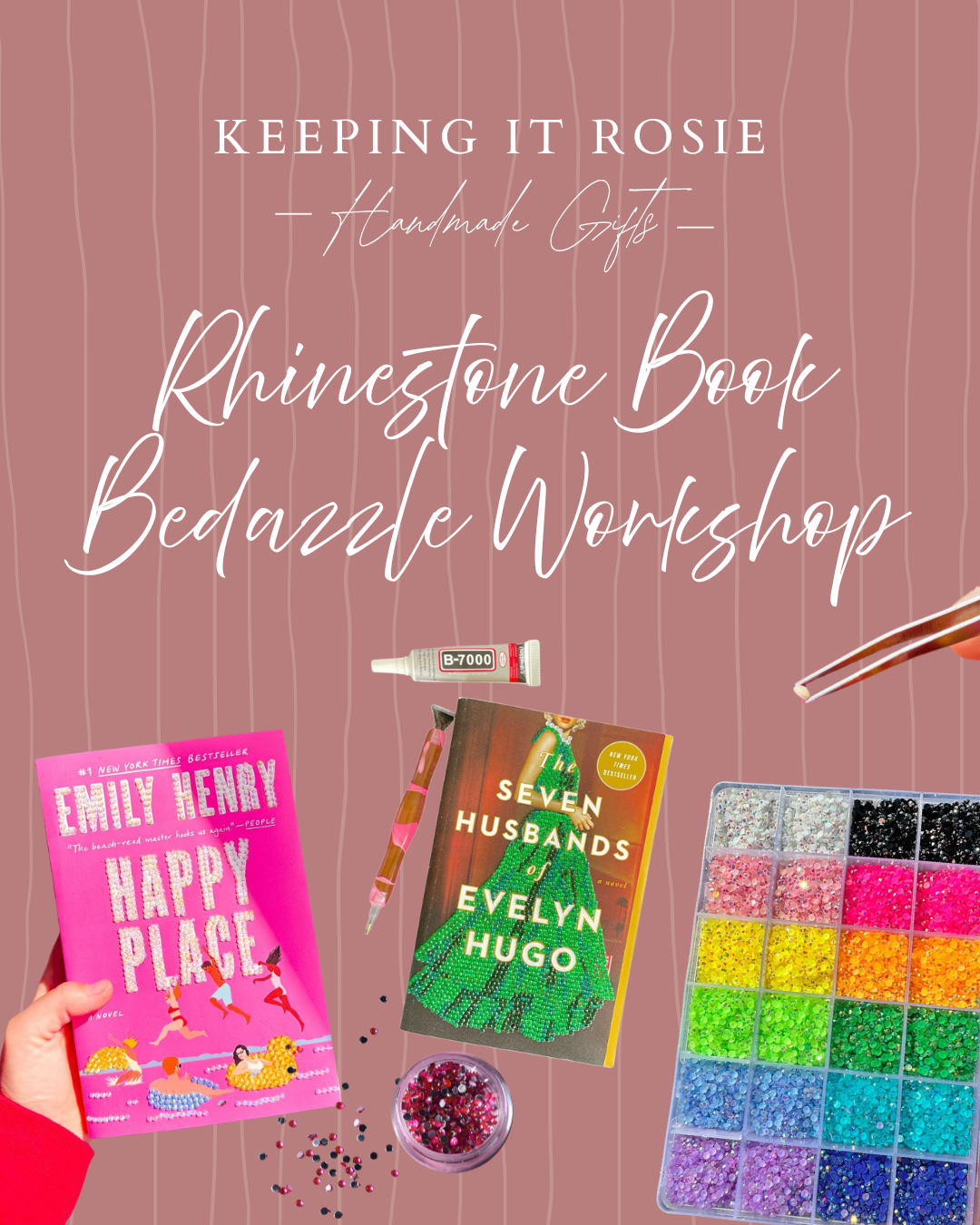 Book Bedazzle Workshop