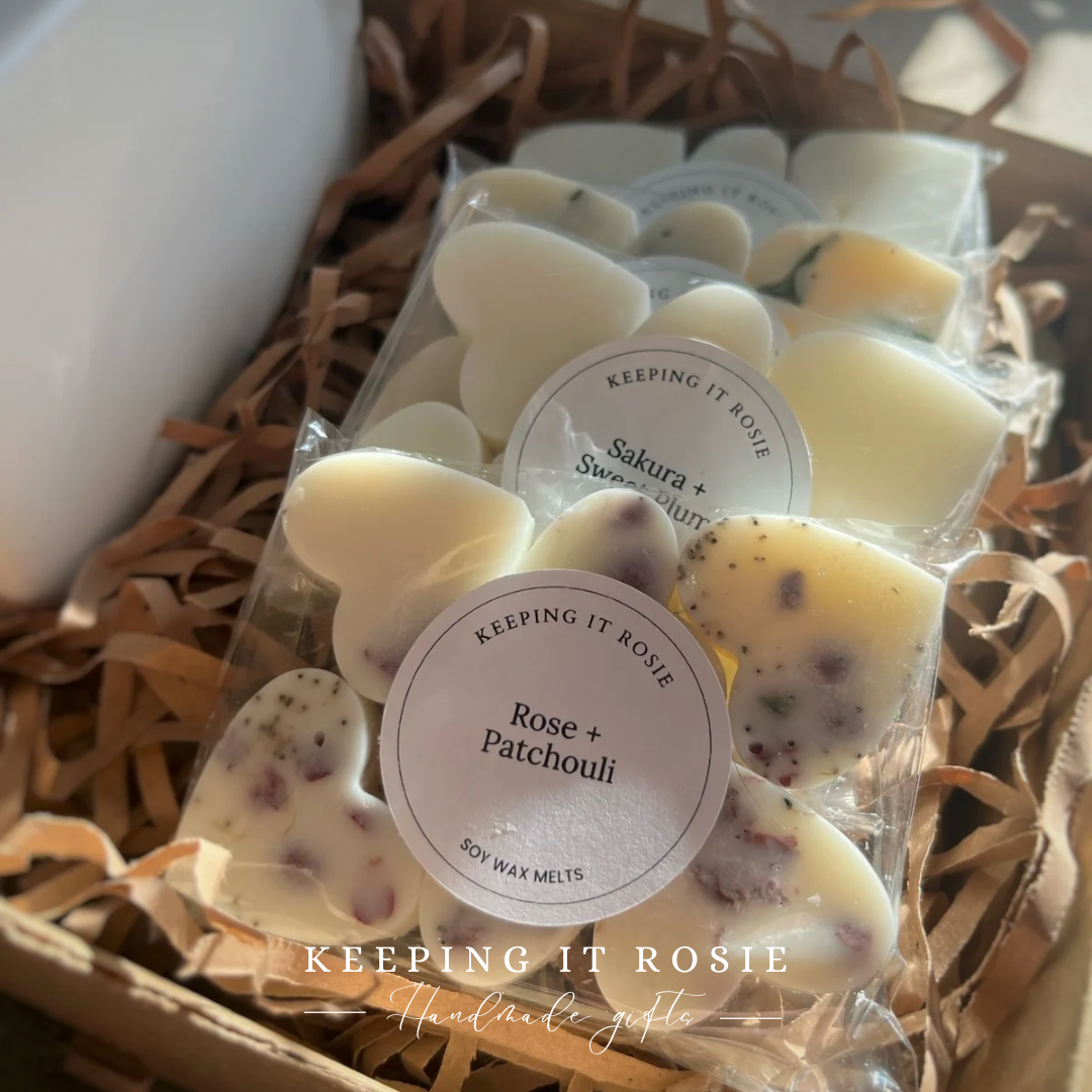 Wax Melt and Ceramic Burner Starter Gift Set