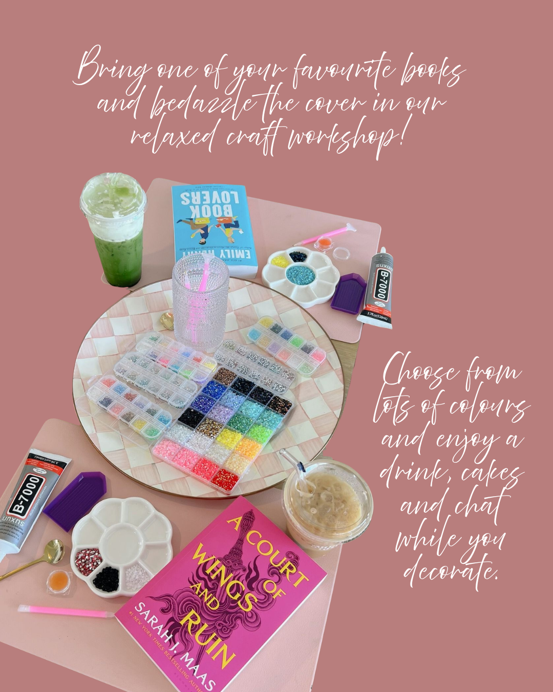 Book Bedazzle Workshop