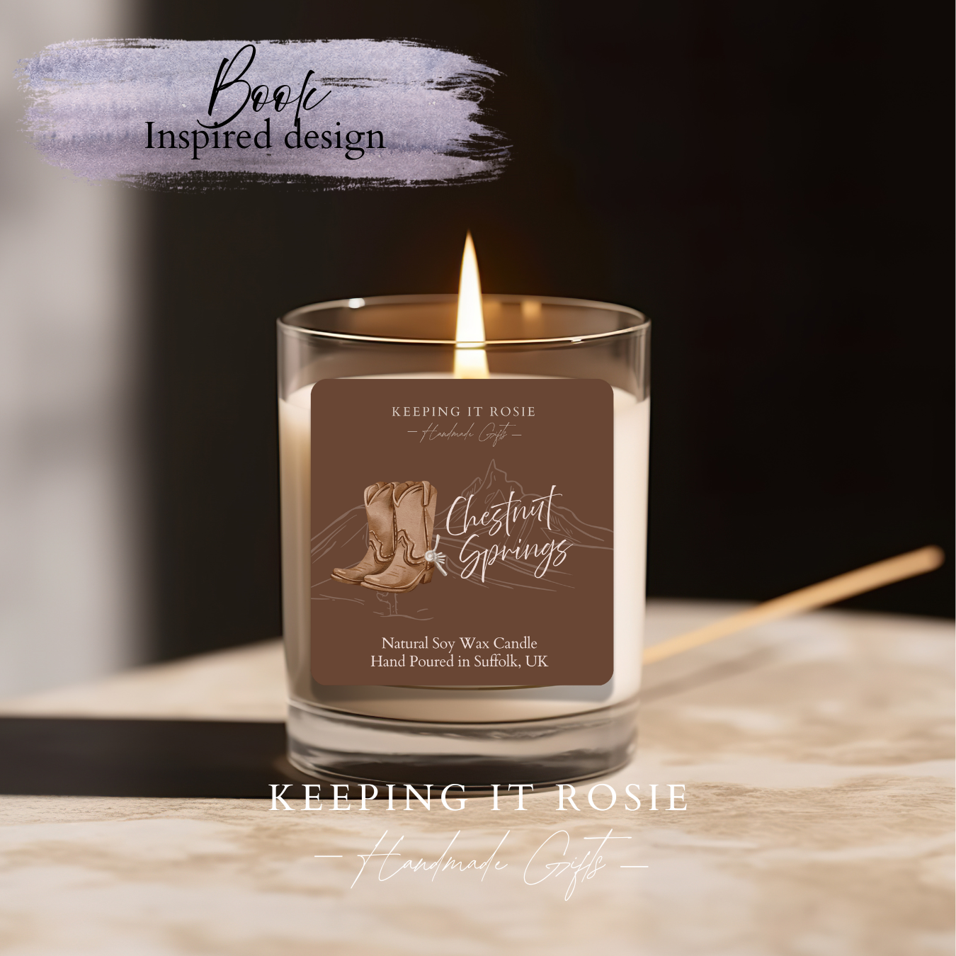 Chestnut Springs | Book Inspired Candle