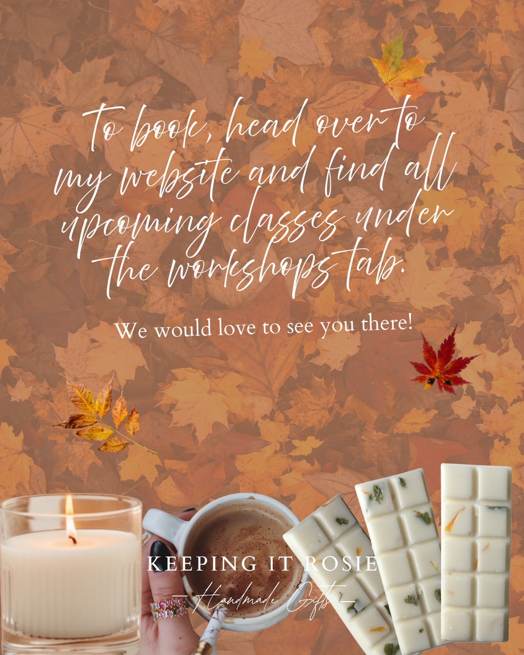 Candle Autumn Making Workshop | 25th Oct