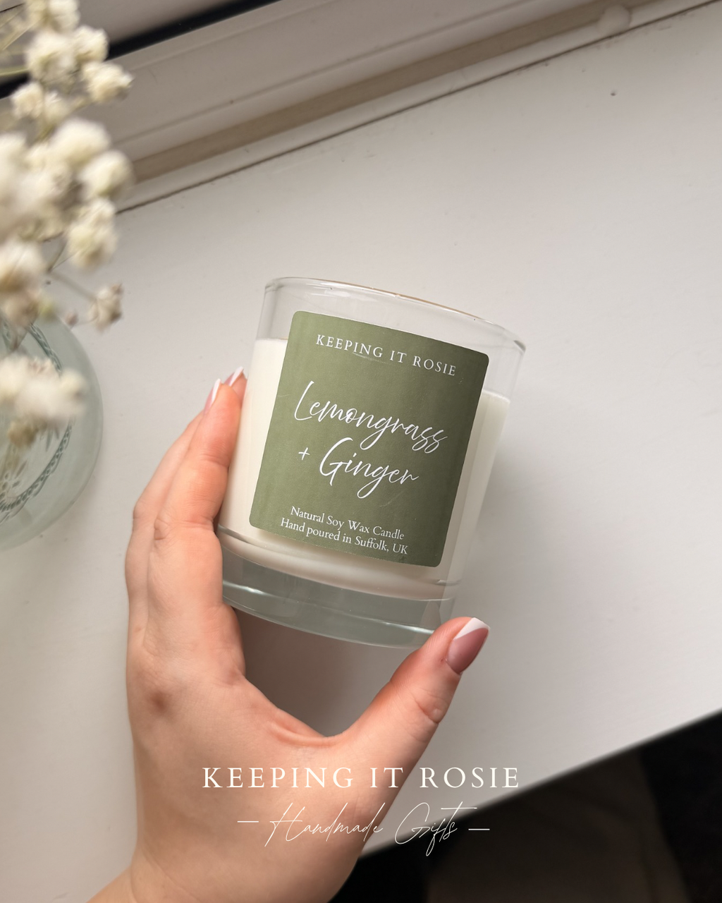 Lemongrass & Ginger Candles & Wax Melts