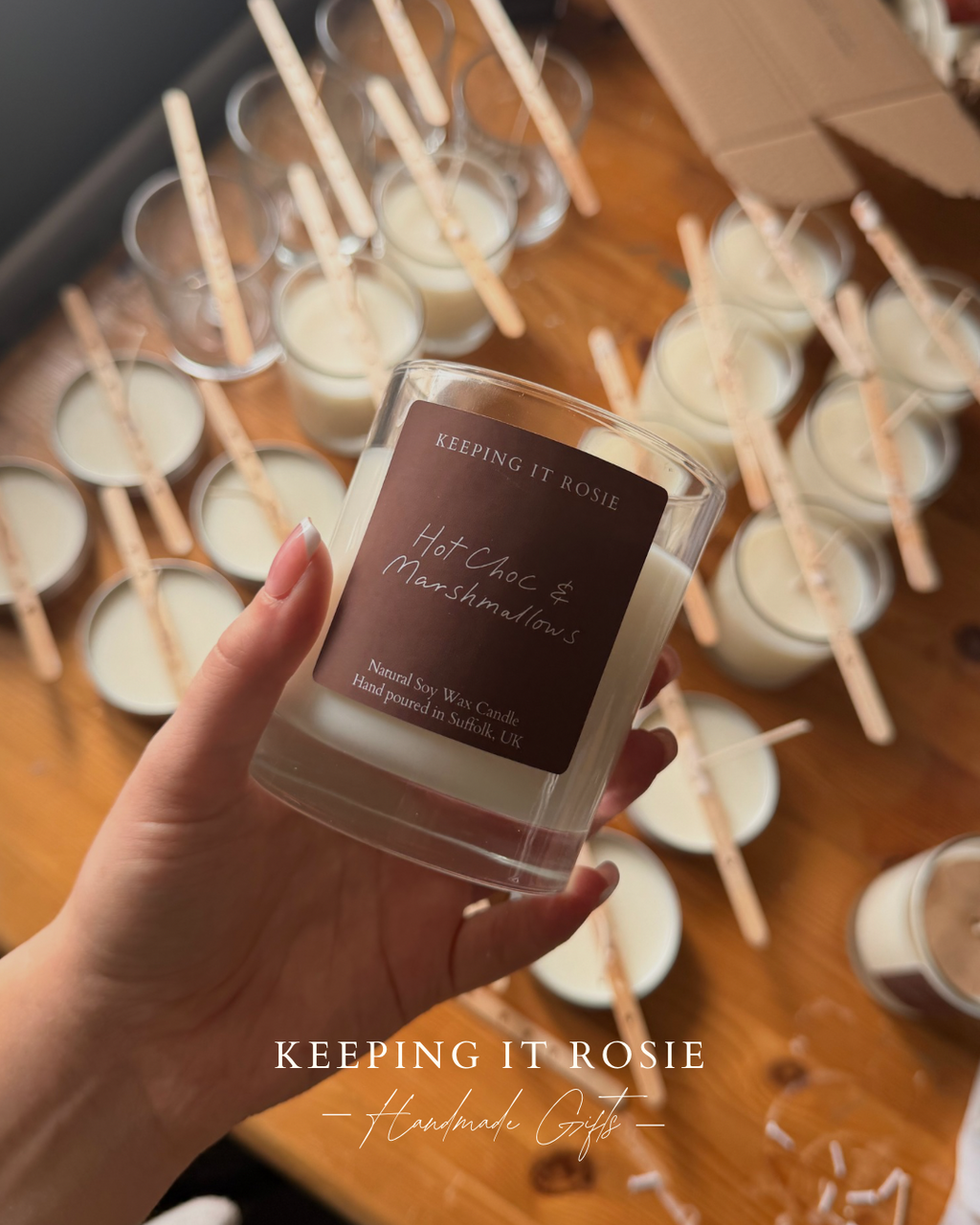Hot Chocolate & Marshmallows Limited Edition Candles