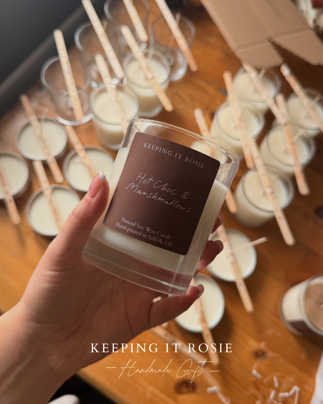 Hot Chocolate & Marshmallows Limited Edition Candles
