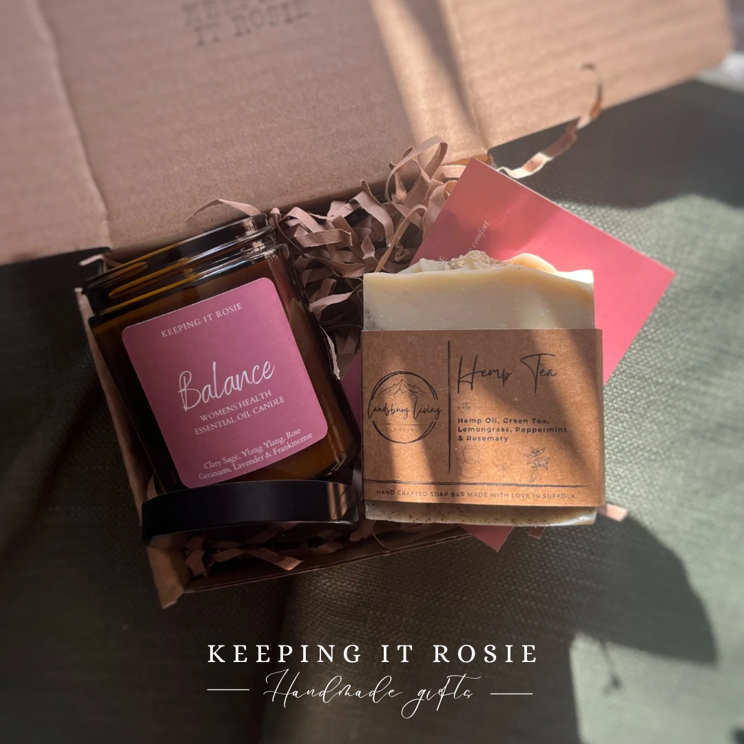 Soap Bar and Wellness Candle Gift Set