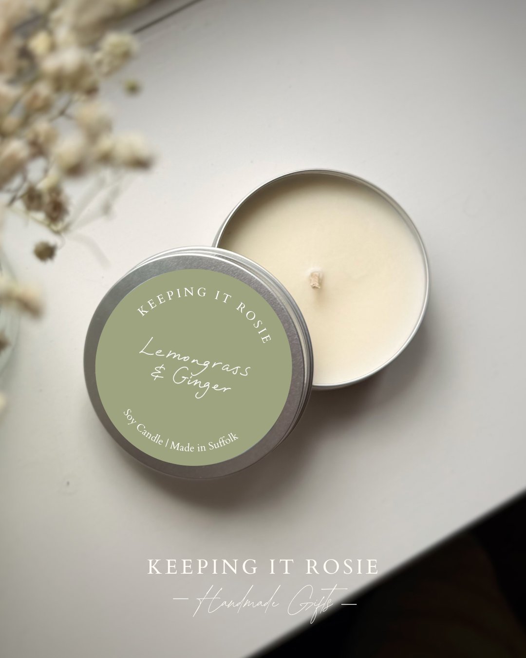 Lemongrass & Ginger Candles & Artisan Room Mists