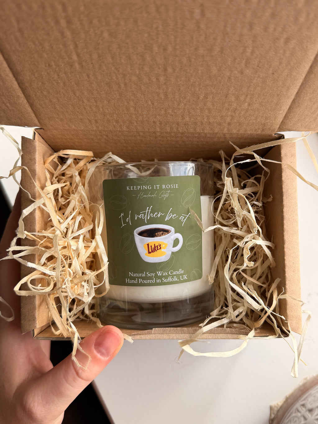 I’d rather be at Luke’s Club Candle | Gilmore Girls Lovers gift