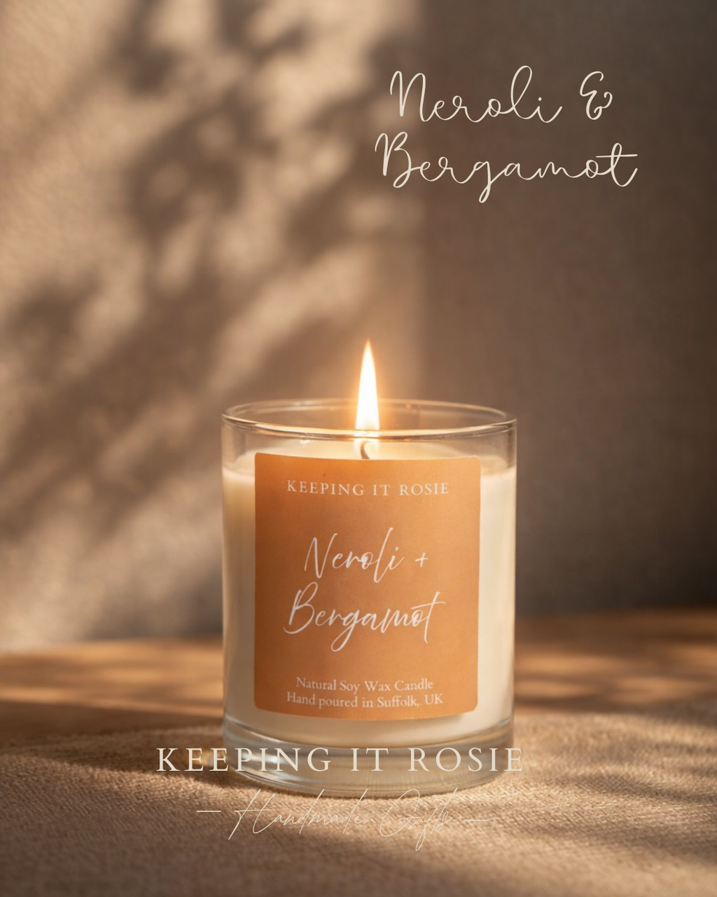 Neroli & Bergamot Candles & Wax Melts